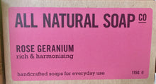 Load image into Gallery viewer, All Natural Soap - Rose Geranium
