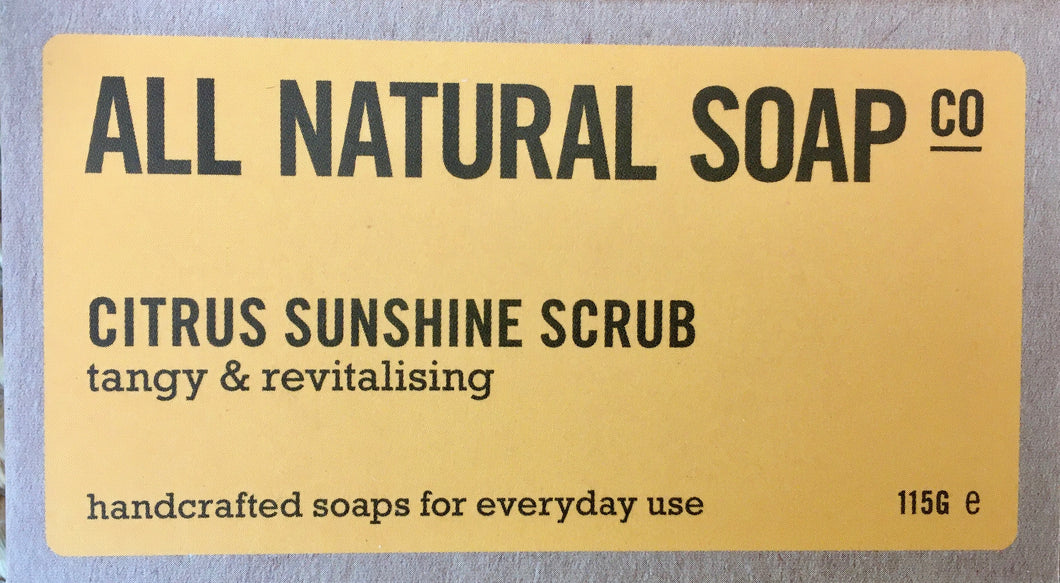 All Natural Soap - Citrus Sunshine