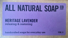 Load image into Gallery viewer, All Natural Soap  - Heritage Lavender
