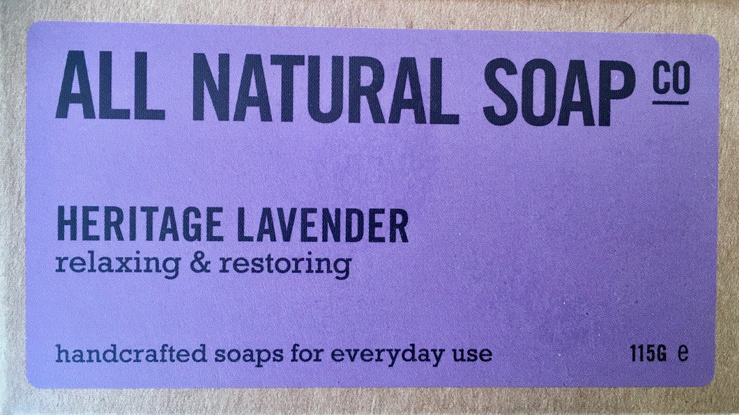 All Natural Soap  - Heritage Lavender