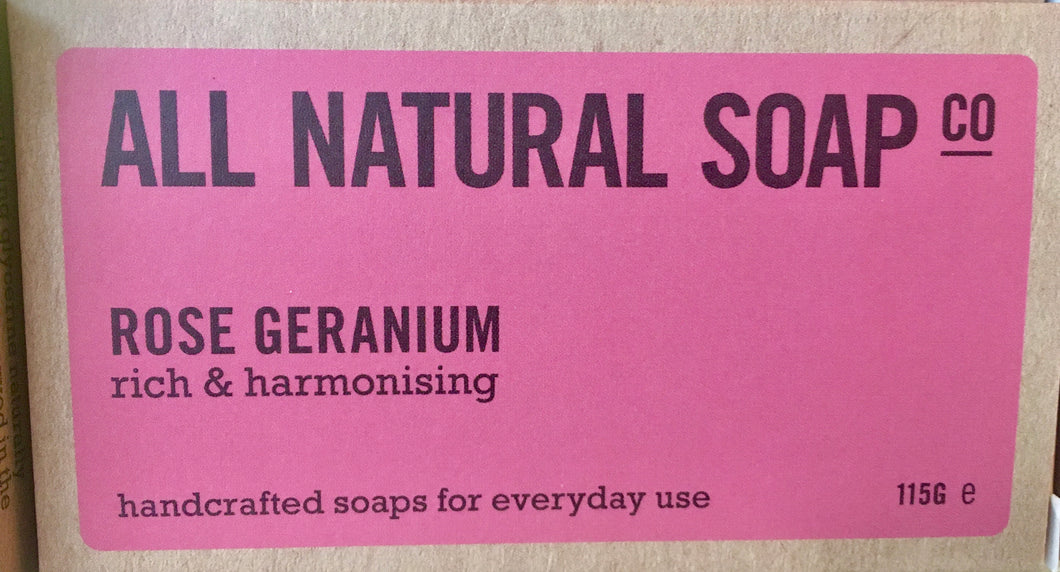 All Natural Soap - Rose Geranium